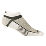Saucony Unisex Inferno Liteweight 3-Pack Socks, White/Black, Large