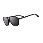 Goodr Mach GS Polarized Sunglasses Operation: Blackout, One Size - Men's